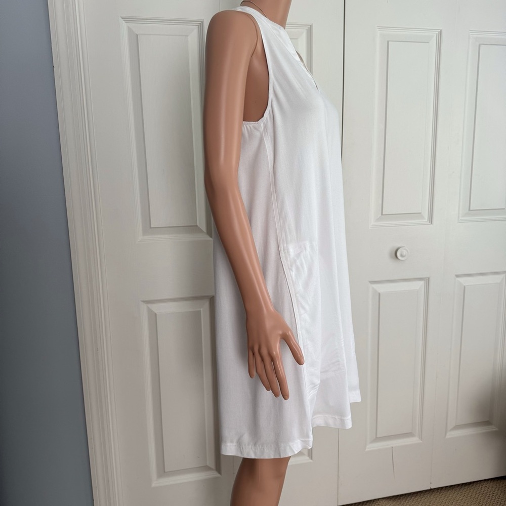 SPLENDID V-Neck White Dress Small - Picture 4 of 8